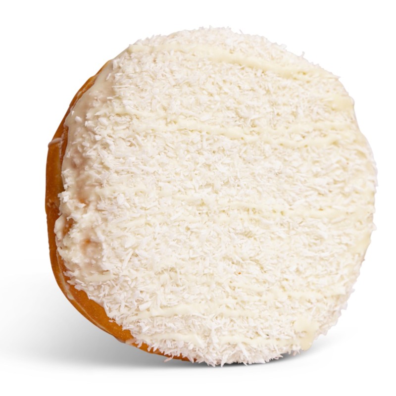 Snowball donut